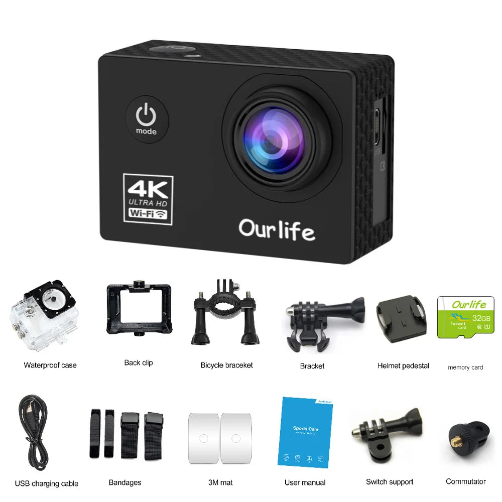 Ultra HD 4K Action Camera