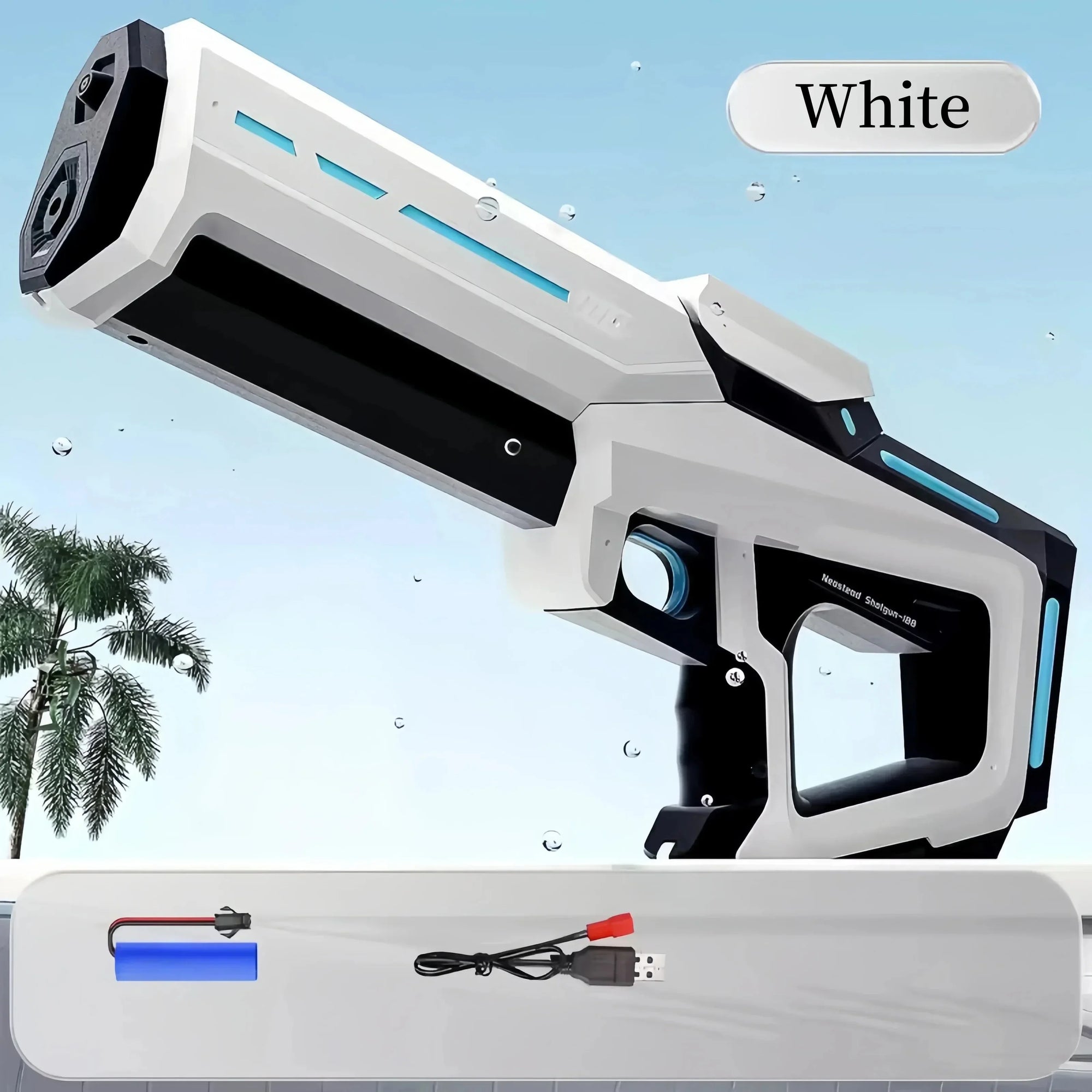 Electric water gun spray