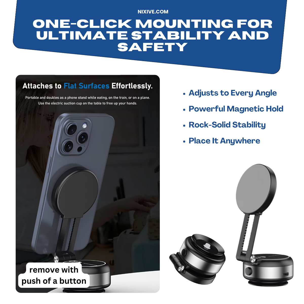 Magnetic Phone Holder Pro