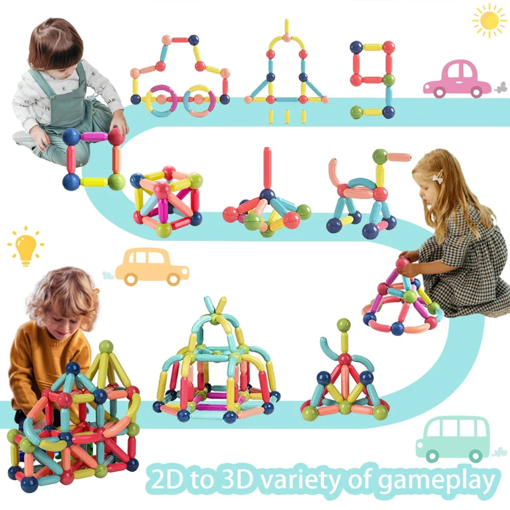 Magnetic Adventure Building Set